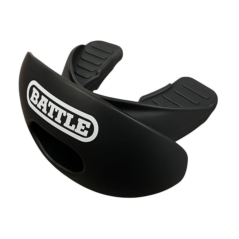 Battle Oxygen Lip Protector Mouthguard â€“ Football and Sports Mouth Guard â€“ Maximum Oxygen Supply â€“ Mouthpiece Fits with or Without Braces â€“ Impact Shield Protects Lips and Teeth - Image 1